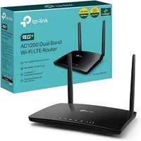 TP-Link Archer MR550 4G+ Cat6 Router 300Mbps Dual Band AC1200 Wi-Fi with SIM Card MicroSIM Gigabit LAN/WAN Port MU-MIMO No Configuration TP-Link OneMe
