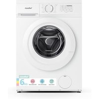 COMFEE' Freestanding Washing Machine,6KG Load,Heat Wash 90â,Quick Wash,15 Washing Programs,White-CFE10EW60/W 6KG D Rated