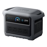 Anker SOLIX C1000 Gen 2 Portable Power Station, 2,000W (Peak 3,000W) Solar Generator, Full Charge in 49 Min, 1,024Wh LiFePO4 Battery for Home Backup,