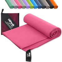HiiPeak Microfibre Towel Compact Camping Travel towel 100x50cm- Quick Dry Lightweight Absorbent Sports Gym Swimming Hiking Drying Towel for Men,Women