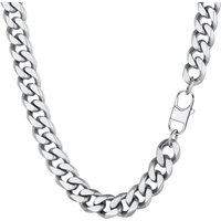 PROSTEEL Men Sturdy Cuban Chain Necklace, 3/6/9/12mm, 14" 18" 20" 22" 24" 26" 28" 30" Length, Gold Plated/316L Stainless Steel/Black (Send Box) 71.0 C