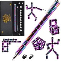 Aionly Fidget Magnetic Pen, Decompression Ballpoint Magnet Pen Birthday Gifts for Men Teen, Christmas Stocking Filler Gift For Teenage Boys Girls, Uni