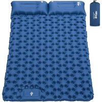 HiiPeak Sleeping Pad - Ultralight Inflatable Sleeping Mat with Built-in Foot Pump, Durable Compact Waterproof Camping Air Mattress for Camping, Backpa