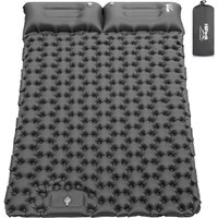 HiiPeak Sleeping Pad - Ultralight Inflatable Sleeping Mat with Built-in Foot Pump, Durable Compact Waterproof Camping Air Mattress for Camping, Backpa