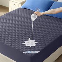 BEDLORE Waterproof King Size Mattress Protector, Brushed Microfiber with Upgraded TPU Layer, Extra Deep Pocket Fitted Sheet, Hypoallergenic, Breathabl