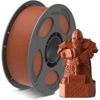 ANYCUBIC Marble PLA 3D Printer Filament, 3D Printing Rock PLA Filament 1.75mm Dimensional Accuracy +/- 0.03mm, 1KG Reusable Spool, Brick Red Marble Br