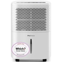 Pro Breeze® 12L/Day Dehumidifier with Automatic Humidity Sensor & Display, 24-hour Timer, Laundry Drying, Continuous Drainage - WINNER OF THE WHICH?