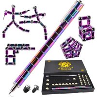 Aionly Fidget Magnetic Pen, Decompression Ballpoint Magnet Pen Birthday Gifts for Men Teen, Christmas Stocking Filler Gift For Teenage Boys Girls, Uni