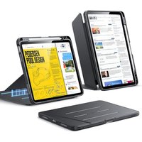 ESR for iPad Air 11 Inch Case M4/M3/M2 (2026/2025/2024), iPad Air 5th/4th Gen (2022/2020), Vertical Stand Cover, Multi Stand Angles, Ultra-Stable Case