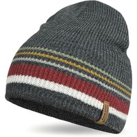 Outdoor Shaping Unisex Knit Beanie Hat - Warm Durable Soft Skull Cap for Men & Womenâ One Size Fits Most Gray/Stripes