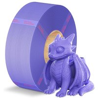ANYCUBIC PLA+ Filament Refill 1.75mm, High Toughness 3D Printer Filament for Reusable Spools, Dimensional Accuracy +/- 0.02mm, Print with Most FDM 3D
