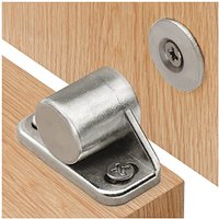 Sunivaca Magnetic Door Catch, Strong Door Magnetic Catches, Silver (8 Pack) Cupboard Door Magnets Heavy Duty Magnetic Cabinet Closures for Wardrobe, C