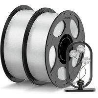 ANYCUBIC PETG Filament 1.75mm, 3D Printer Filament, Dimensional Accuracy +/- 0.02mm, Exceptional Toughness, Print with Most FDM 3D Printers, Intellige