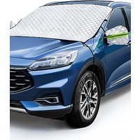 AstroAI Windshield Snow Cover, Windshield Cover for Ice and Snow 4-Layer Protection for Snow, Ice, UV, Frost Wiper & Mirror Covers