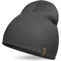 Outdoor Shaping Unisex Knit Beanie Hat - Warm Durable Soft Skull Cap for Men & Womenâ One Size Fits Most Black