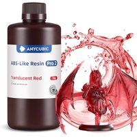 ANYCUBIC ABS-Like Resin Pro 2, 3D Printer Resin with Enhanced Strength and Toughness, High Precision and Minimal Shrinkage 3D Resin, Widely Compatible