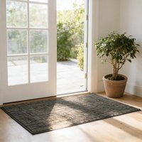 COSY HOMEER Nonslip Door Mat for Indoor, Absorbent Dirt Trapper Front Entryway Door Mat, 100% Polyester Welcome Entrance Mat Rug Modern Style, 60 x 90
