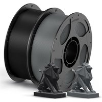 ANYCUBIC PETG Filament 1.75mm, 3D Printer Filament, Dimensional Accuracy +/- 0.02mm, Exceptional Toughness, Print with Most FDM 3D Printers, 2 Pack 1K