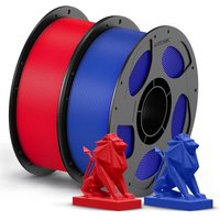 ANYCUBIC PETG Filament 1.75mm, 3D Printer Filament, Dimensional Accuracy +/- 0.02mm, Exceptional Toughness, Print with FDM 3D Printers,Intelligent Ide