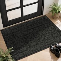 COSY HOMEER Nonslip Door Mat for Indoor, Absorbent Dirt Trapper Front Entryway Door Mat, 100% Polyester Welcome Entrance Mat Rug Modern Style, 50 x 80