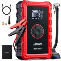 S8 Air Jump Starter with Air Compressor, 1500A Car Battery Jumper Starter Portable (6.0 Gas/3.0L Diesel) with 150PSI Cordless Auto-Shutoff Tire Inflator