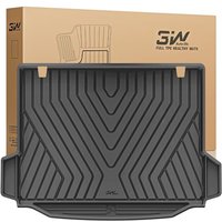 3W Boot Liner Fit for BMW X3 2019-2024 G01, All Weather TPE Heavy Duty Pet Dog Friendly Trunk Mats for X3, Waterproof Easy To Clean Recyclable Car Acc