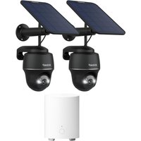 Reolink Argus PT 5MP Solar Security Camera & Home Hub Mini Bundle | 360° Wireless Outdoor System with Local Storage, No Subscription, 2K Night Vision