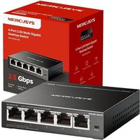 MERCUSYS MS105GS-M2 2.5GB Switch with Super fast Connections, 5 Ports Ethernet Splitter,Network Switch,TP-Link Ethernet Switch,Silent Operation,Ideal