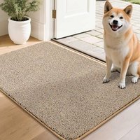 COSY HOMEER Nonslip Door Mats Indoor, 50x80cm Washable Dirt Trapper Welcome Front Doormat for Entryway Room Hallway, Absorbent Indoor Floor Mat for Mu