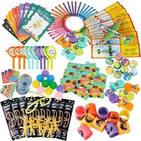 THE TWIDDLERS 240 Premium Assorted Party Bag Fillers for Kids Unisex - Goodie Loot Bag Pinata Fillers, Birthday Party Gift Favours, Classroom Rewards,
