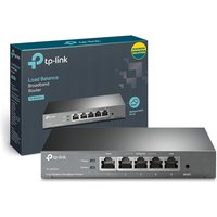 TP-Link Load Balance Broadband Router,10/100M WAN Ports, Abundant Security Features, With Lightning Protection(TL-R470T+) Load Balance Router|Cost-Eff