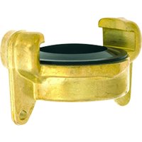 Quick coupling dust cap brass