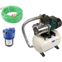DAB Aquajet-Inox 82/20 M with a Pre-filter and 7 metre suction hose