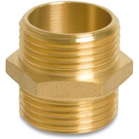 Double nipple brass 1 ½"