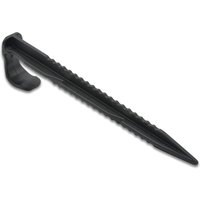 Ground clamp for a drip hose