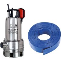 T.I.P. Maxima 18000 with a 25 metre drain hose