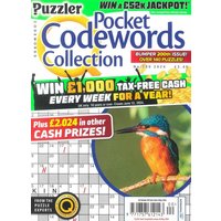 Puzzler Q Pocket Codeword Collection Magazine 200
