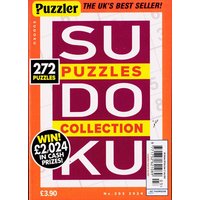 Puzzler Sudoku Puzzle Collection Magazine Issue 203