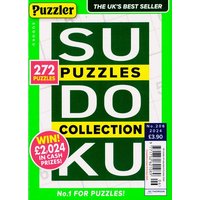 Puzzler Sudoku Puzzle Collection Magazine 206