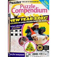 Puzzler Q Puzzle Compendium Magazine 395