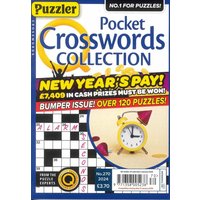 Puzzler Q Pocket Crossword Collection Magazine 270