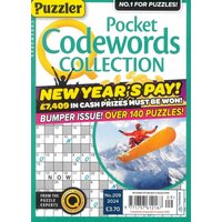 Puzzler Q Pocket Codeword Collection Magazine 209