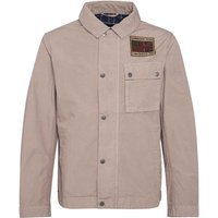 Uomo Barbour Giacca Workers In Cotone Tinto Capo