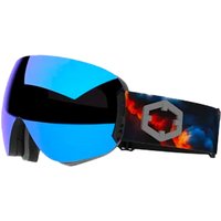 Snowboard Out Of Maschera Open Explosion Blue Mci