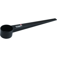 Dosierlöffel 30 cm schwarz