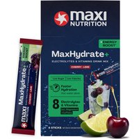 MaxHydrate+ Energy Boost Elektrolyt Getränk Cherry-Lime 8 x 16 g