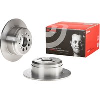 Rear Solid Brake Disc Pair - 295mm Diameter Brembo
