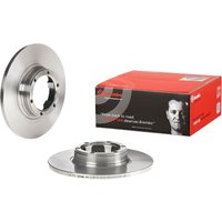 Rear Solid Brake Disc Pair - 228mm Diameter Brembo