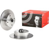 Front Solid Brake Disc Pair - 278mm Diameter Brembo