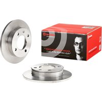 Front Solid Brake Disc Pair - 221mm Diameter Brembo